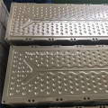 aluminum water cooling plate design example for BEV